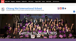 Desktop Screenshot of cmis.ac.th